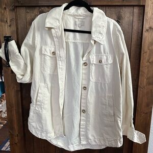 Loft Women's Cream Jacket